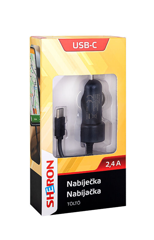 SHERON Nabíječka USB-C 2,4 A