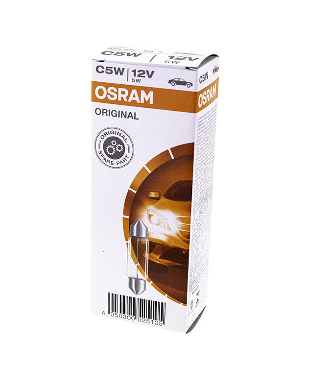 OSRAM Žiarovka pomocná C5W 12V 6418FS10-10 ks