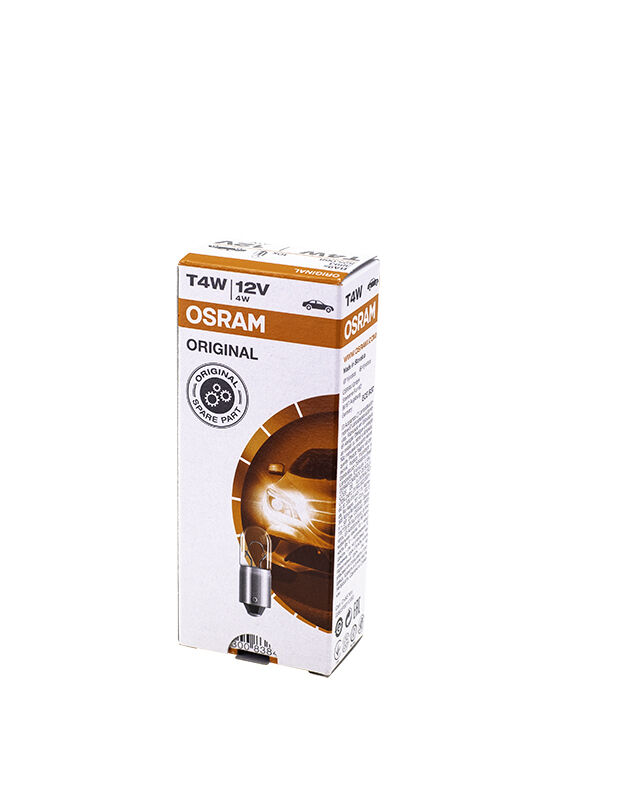 OSRAM Žiarovka pomocná T4W 12V 3893FS10-10 ks