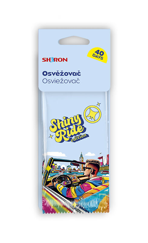 SHERON Shiny Ride Osviežovač Man