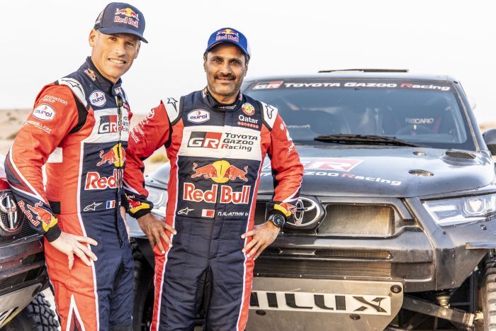 TOYOTA GAZOO Racing představuje novou Toyotu Hilux pro Dakar 2022