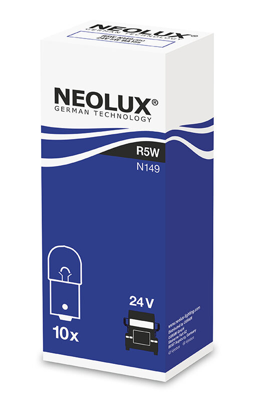NEOLUX Žiarovka pomocná R5W 24V N149-ks