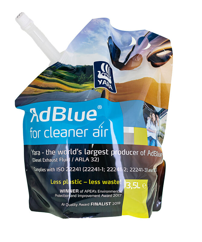 YARA AdBlue 3,5 lt Softpack CZ/SK