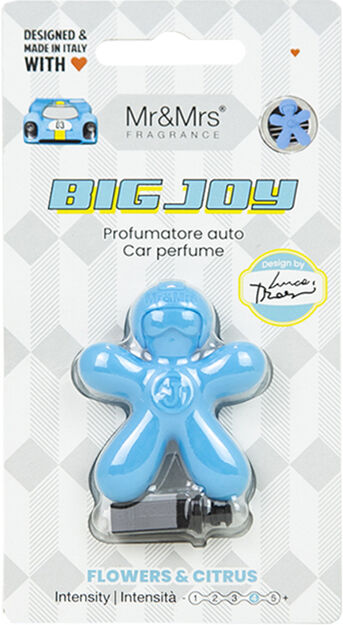 BIG JOY Mr&Mrs  Light blue flowers citrus