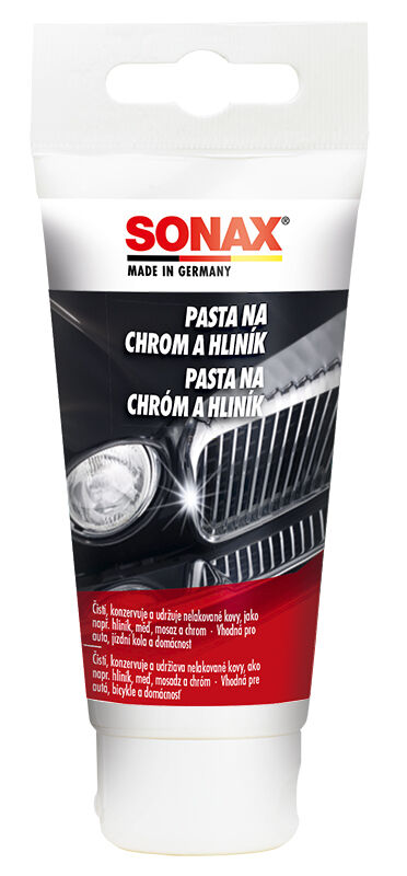 SONAX Čisticí pasta chrom-hliník 75 ml