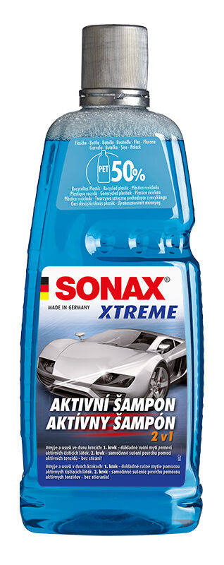 SONAX XTR Aktivní autošampon 2 v 1 1 lt