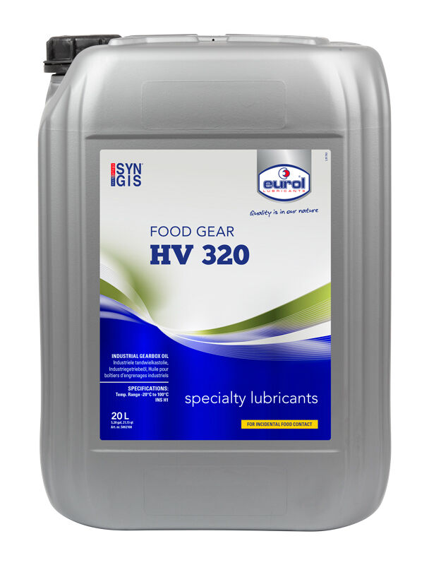 EUROL SPECIALTY Food Gear HV 320 20 lt