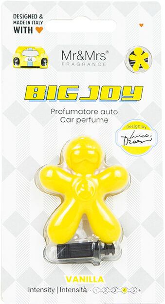 BIG JOY Mr&Mrs  Yellow vanilla