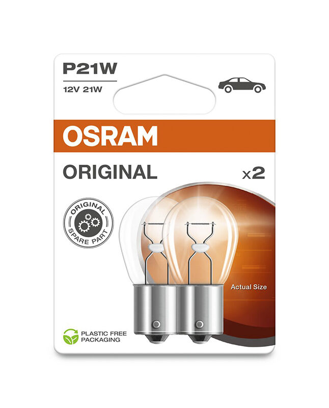 OSRAM Žárovka pomocná P21W 12V 7506-02B