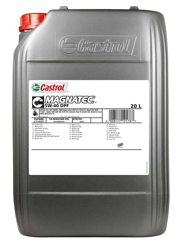 CASTROL MAGNATEC 5W-40 DPF 20 lt