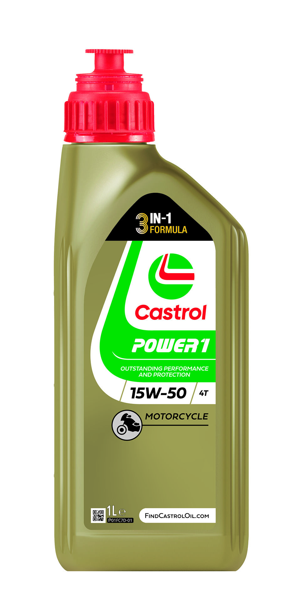 CASTROL POWER 1 4T 15W-50 1 lt