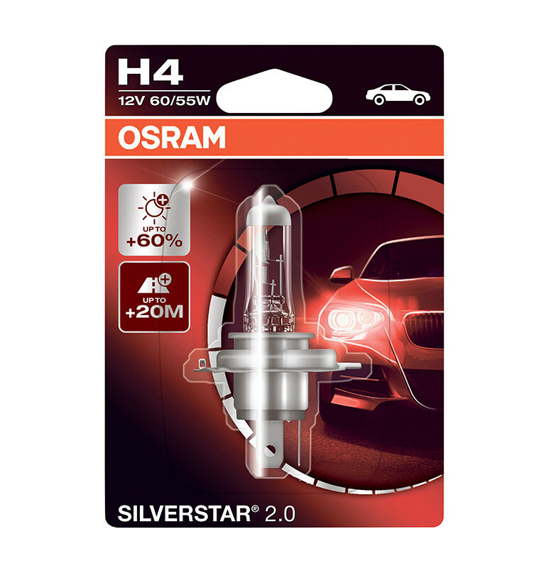 OSRAM SilverStar H4 12V 64193SV2-01B