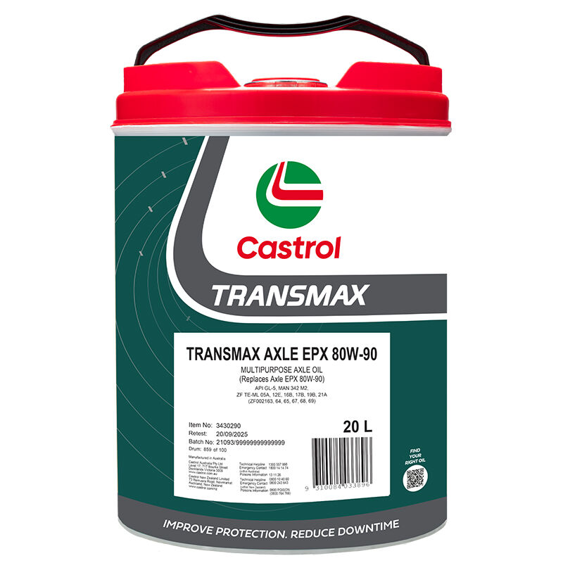 CASTROL TRANSMAX Axle EPX 80W-90 20 lt