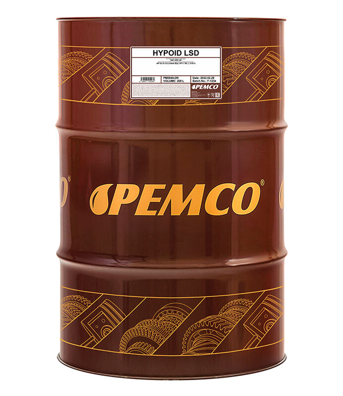 PEMCO Hypoid LSD 85W-140 GL-5 208 lt