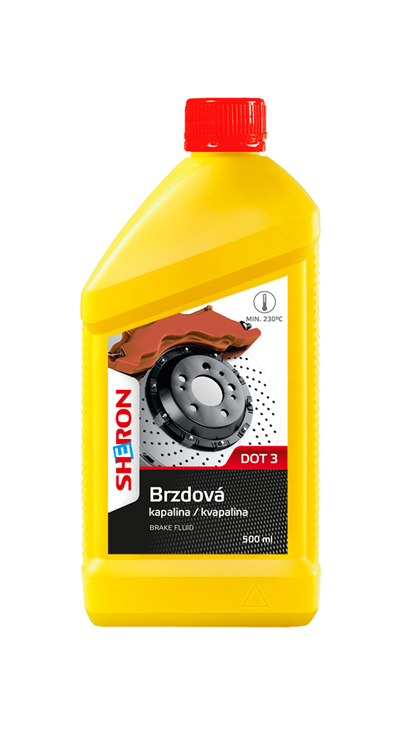 SHERON Brzdová kapalina DOT 3 500 ml 1110134