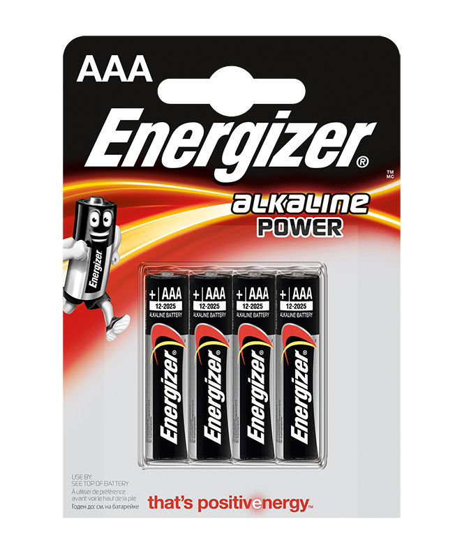 ENERGIZER ENERGIZER Alkaline power LR03 AAA /4ks 4910007