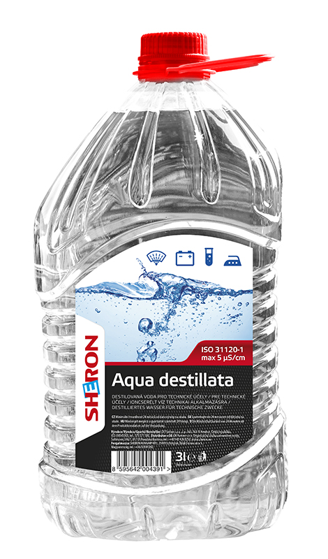 SHERON Destilovaná voda - Aqua Destillata 3 lt SHERON 1610346 1610346